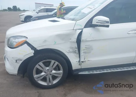 2015 Mercedes-Benz Ml 350 4Matic from USA, damaged, VIN 4JGDA5HB1FA585672